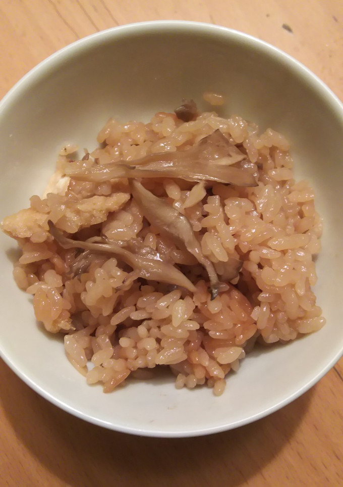 松山揚げ炊き込みご飯-レシピのメイン写真