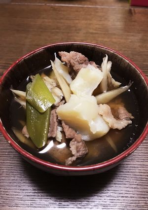 山形郷土料理 芋煮-レシピのメイン写真