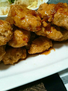 ご飯が進む♡鶏つくね-レシピのメイン写真