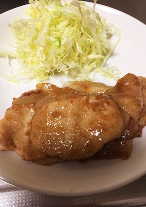 すき焼きのタレで簡単生姜焼き！-レシピのメイン写真