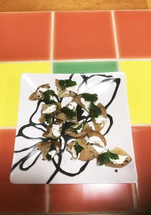 簡単クリームチーズといぶりがっこ-レシピのメイン写真
