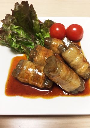 お弁当にも☆こんにゃくの豚巻き☆-レシピのメイン写真