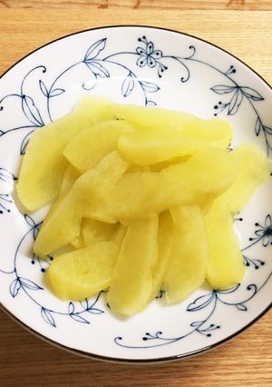 柔らかリンゴを電子レンジで-レシピのメイン写真