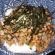 納豆どんぶり