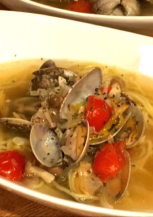 ボンゴレ風ラーメン-レシピのメイン写真