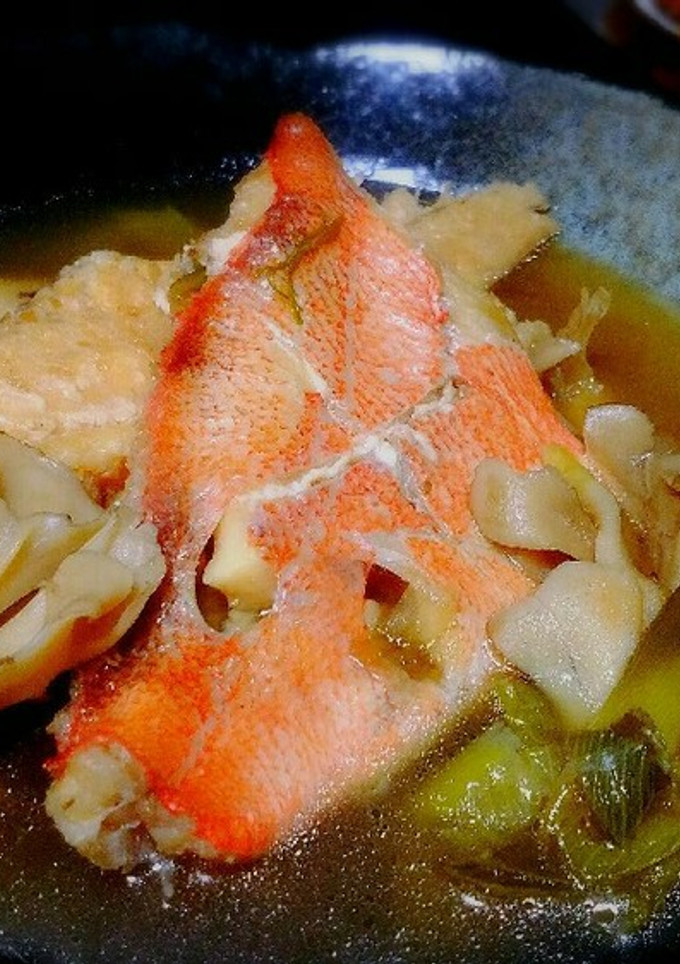簡単！赤魚のさっぱり煮付け♪-レシピのメイン写真