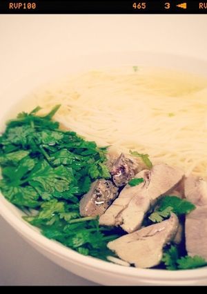お素麺で、なんちゃってフォー：pho-レシピのメイン写真