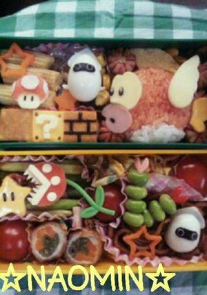 スーパーマリオ☆プクプク☆キャラ弁-レシピのメイン写真