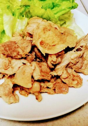 簡単！生姜たっぷり豚肉のさっぱり生姜焼き-レシピのメイン写真