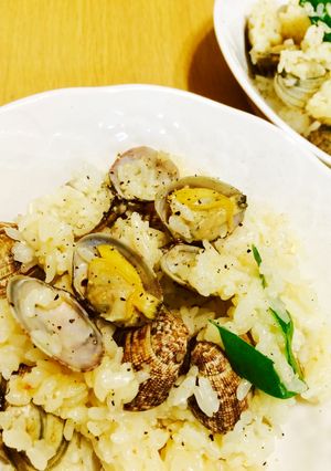 アサリのガーリック炒めご飯-レシピのメイン写真