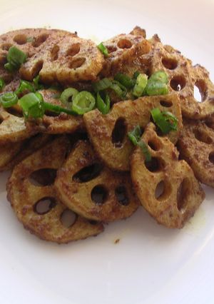 れんこんの簡単カレールー炒め-レシピのメイン写真
