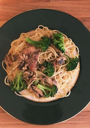 オイルサーディンの和風パスタ-レシピのメイン写真