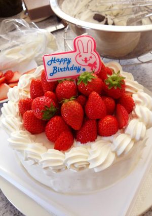 デコレーションケーキ-レシピのメイン写真