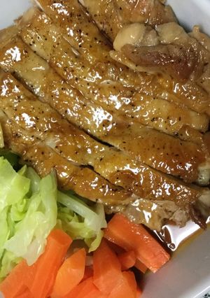 皮パリパリ系チキンステーキ-レシピのメイン写真