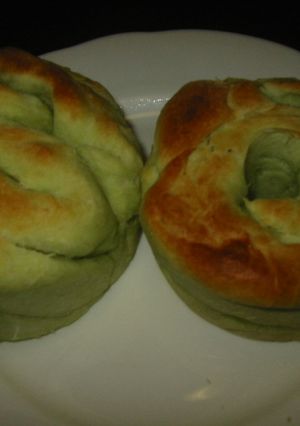 落雁で作るメロン風味パン-レシピのメイン写真