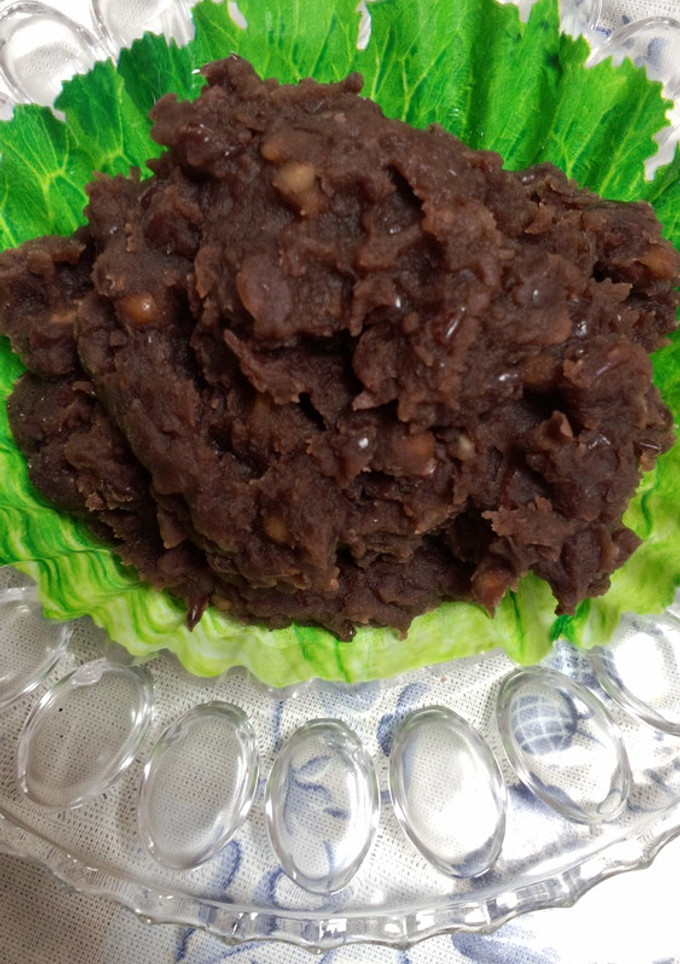 小豆あんこを炊飯器で！！-レシピのメイン写真