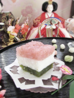 雛祭りに♡菱餅風3色寒天-レシピのメイン写真