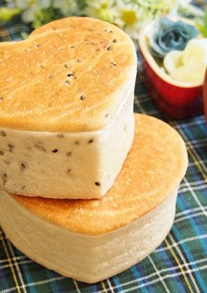 ♡ハートのミニ食パン♡-レシピのメイン写真