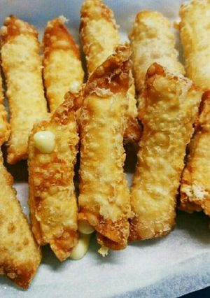 餃子の皮でチーズ揚げ♥-レシピのメイン写真