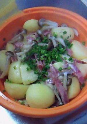 ジャガイモとベーコンのスチーム料理-レシピのメイン写真