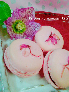 春の香り❀フワフワ桜マカロン♡-レシピのメイン写真