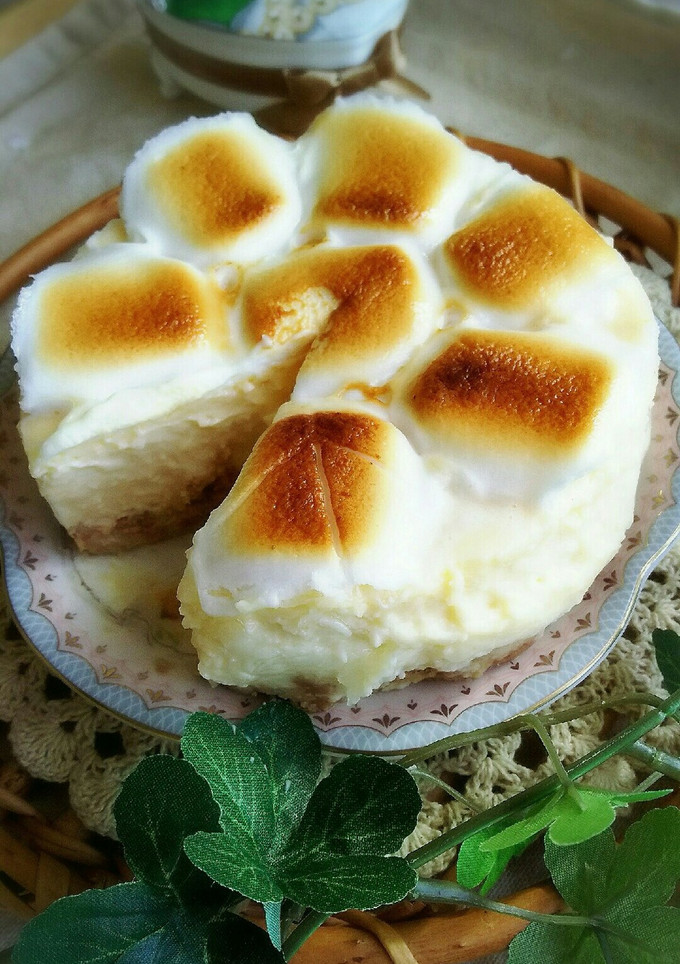 水切りヨーグルトチーズケーキ♪とろとろ～-レシピのメイン写真