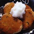 節約ヘルシー!揚げ出し風豆腐ハンバーグ