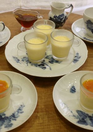 生クリーム使用のとろけるプリン②-レシピのメイン写真