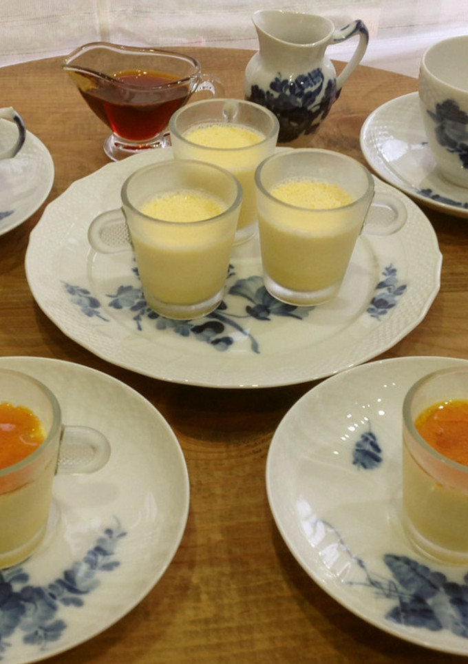 生クリーム使用のとろけるプリン②-レシピのメイン写真