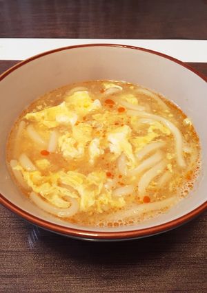 酸辣湯(サンラータン)うどん-レシピのメイン写真