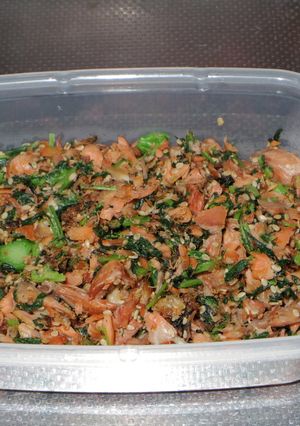 鮭と青菜のふりかけ やっぱり手作りは美味-レシピのメイン写真