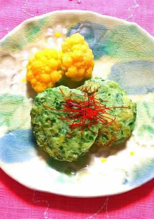 低糖質レシピ☆お野菜たっぷりハンバーグ-レシピのメイン写真