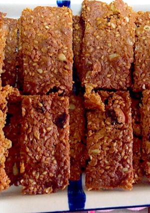 簡単サクサク胡麻きな粉ナッツクッキー-レシピのメイン写真