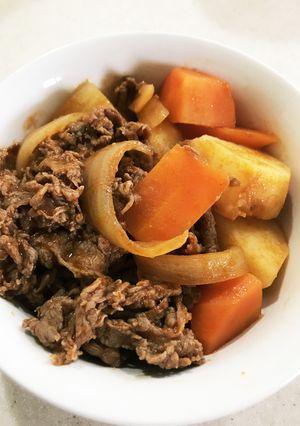 ☆時短！トマトジュースで牛肉簡単煮込み☆-レシピのメイン写真