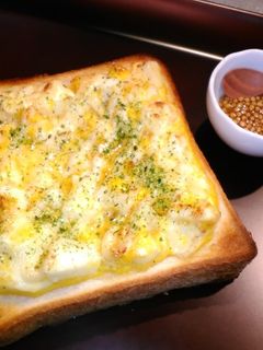 ☆味噌たまトースト☆-レシピのメイン写真