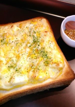 ☆味噌たまトースト☆-レシピのメイン写真
