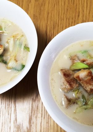 豚とネギと王将とんこつラーメン-レシピのメイン写真