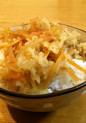 天かすで☆めっちゃ美味しい天丼!-レシピのメイン写真