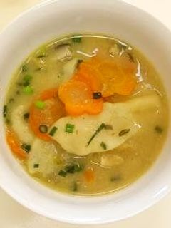子どもに大人気!大分の郷土料理*だんご汁-レシピのメイン写真