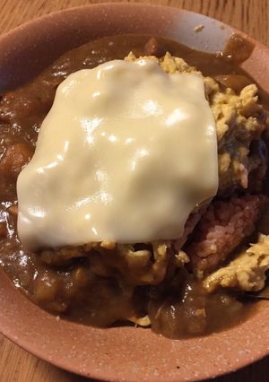 カレーオムライス-レシピのメイン写真