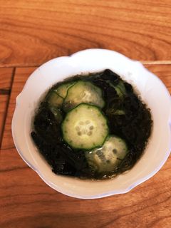 味付け不要!簡単もずくと胡瓜の酢の物-レシピのメイン写真
