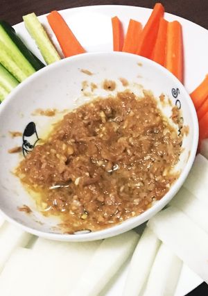 ツナ缶で!?簡単バーニャカウダ-レシピのメイン写真