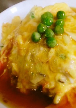 砂糖不使用♪それでも絶品トロたま天津飯-レシピのメイン写真
