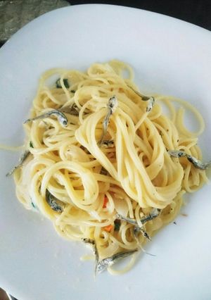クリームシチュースパゲッティ-レシピのメイン写真