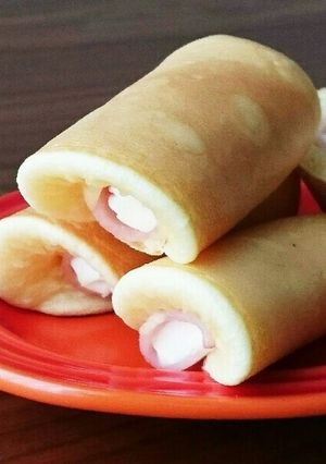 HMでおやつ♪ﾊﾑｸﾘﾁｰﾛｰﾙ☆-レシピのメイン写真