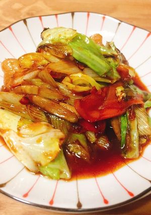 ご飯進む！豚とキャベツのコチュジャン炒め-レシピのメイン写真