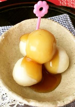 花より団子★みたらしあんトロ～リお団子-レシピのメイン写真