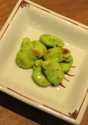 空豆の胡麻油炒め-レシピのメイン写真