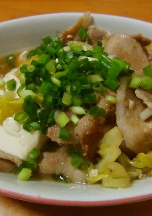 激ウマ♪焼肉のタレで豚バラ肉豆腐-レシピのメイン写真