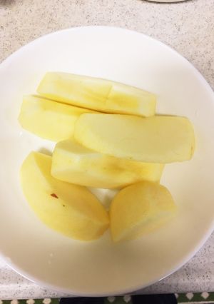 簡単！りんごの色が変わらなくする方法-レシピのメイン写真